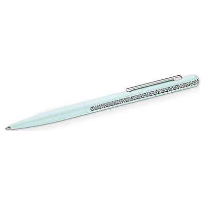 Shimmer ballpoint pen, Green, Green lacquered, Chrome plated by SWAROVSKI