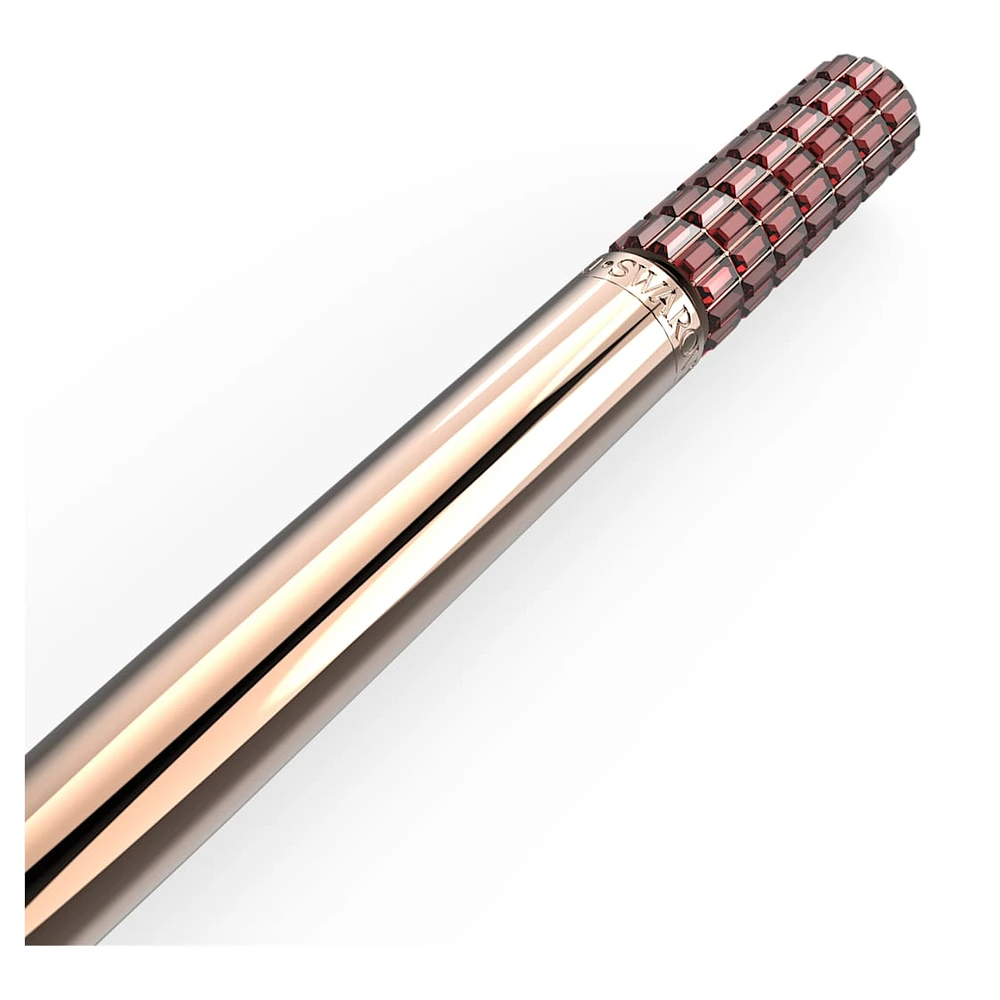 Ballpoint pen, Pink, Rose gold-tone plated by SWAROVSKI