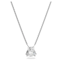 Millenia pendant, Trilliant cut, White, Rhodium plated by SWAROVSKI