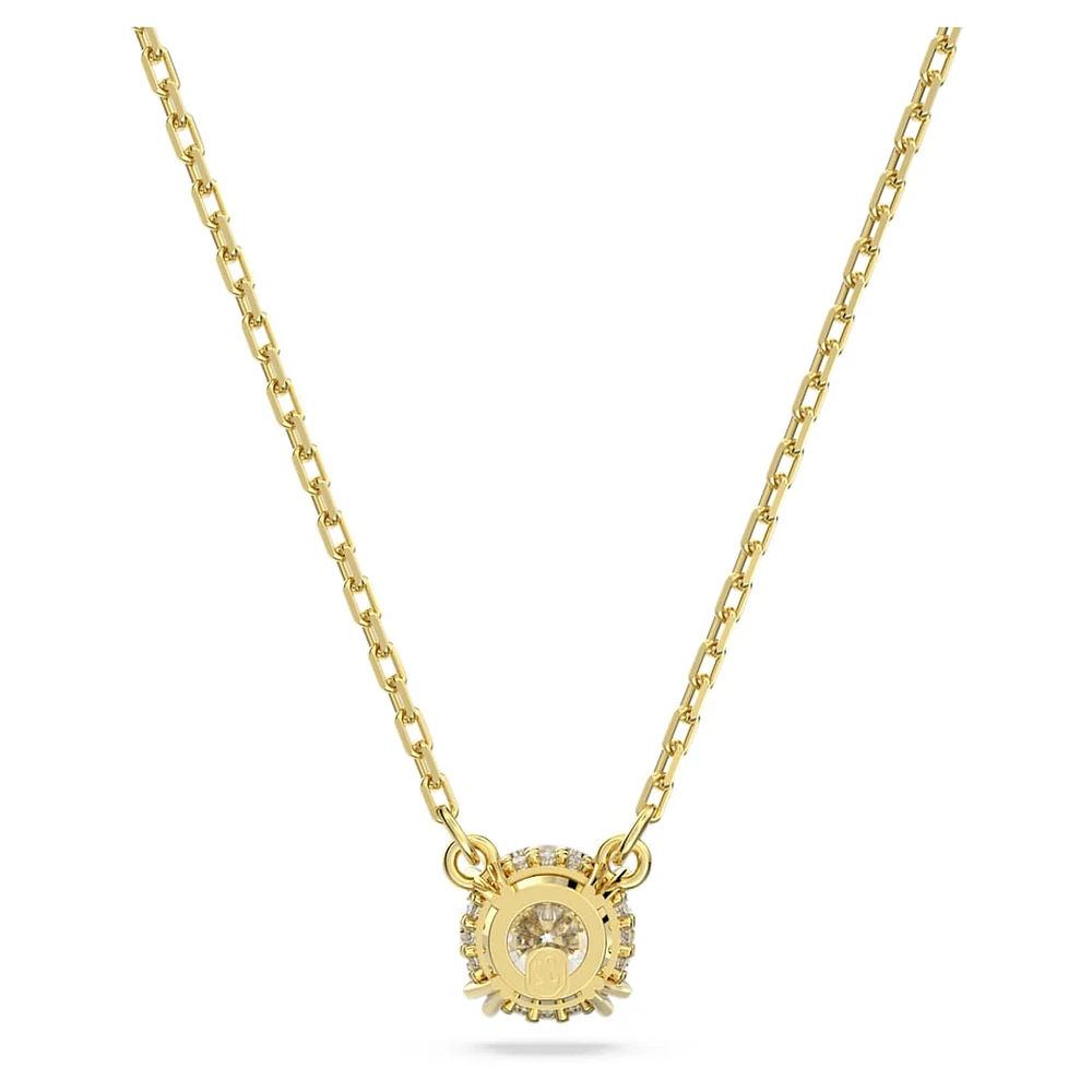 Constella pendant, Round cut, White