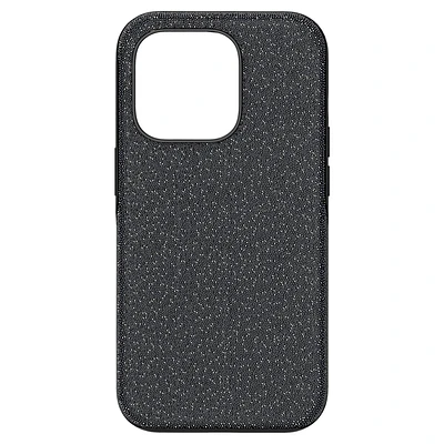 High smartphone case, iPhone® 14 Pro, Black by SWAROVSKI