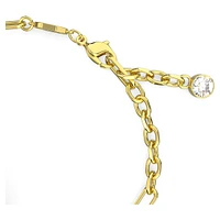 Zodiac bracelet, Aquarius, Gold tone, Gold-tone plated by SWAROVSKI