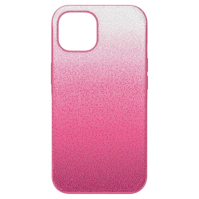 High smartphone case, Color gradient, iPhone® 14, Pink by SWAROVSKI