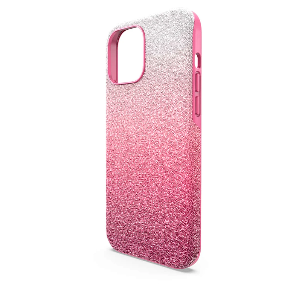 High smartphone case, iPhone® 13 Pro Max, Pink by SWAROVSKI