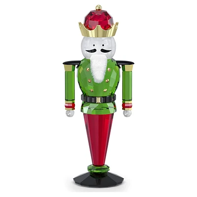 Holiday Cheers Nutcracker, Green by SWAROVSKI