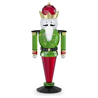 Holiday Cheers Nutcracker, Green by SWAROVSKI