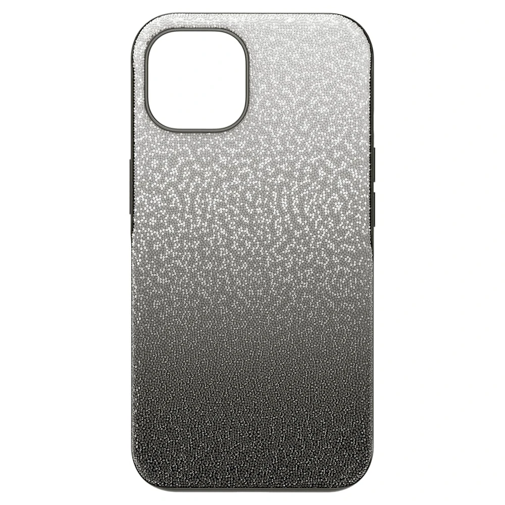 High smartphone case, Color gradient, iPhone® 14, Black by SWAROVSKI