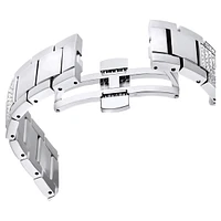Dextera lux watch, Swiss Made, Metal bracelet, Silver Tone, Stainless steel by SWAROVSKI