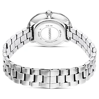 Certa watch, Swiss Made, Metal bracelet, Silver tone, Stainless Steel by SWAROVSKI