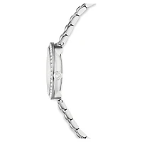 Certa watch, Swiss Made, Metal bracelet, Silver tone, Stainless Steel by SWAROVSKI