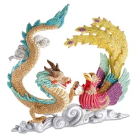 Crystal Myriad Dragon and Phoenix by SWAROVSKI