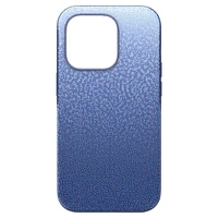 High smartphone case, Colour gradient, iPhone® 14 Pro, Blue by SWAROVSKI