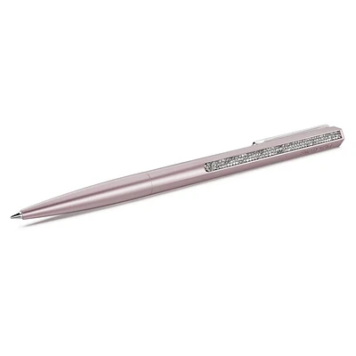 Shimmer ballpoint pen, Pink lacquered, chrome plated by SWAROVSKI