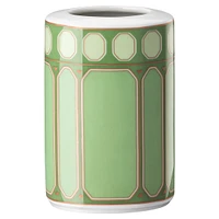 Signum vase, Porcelain, Small, Green by SWAROVSKI