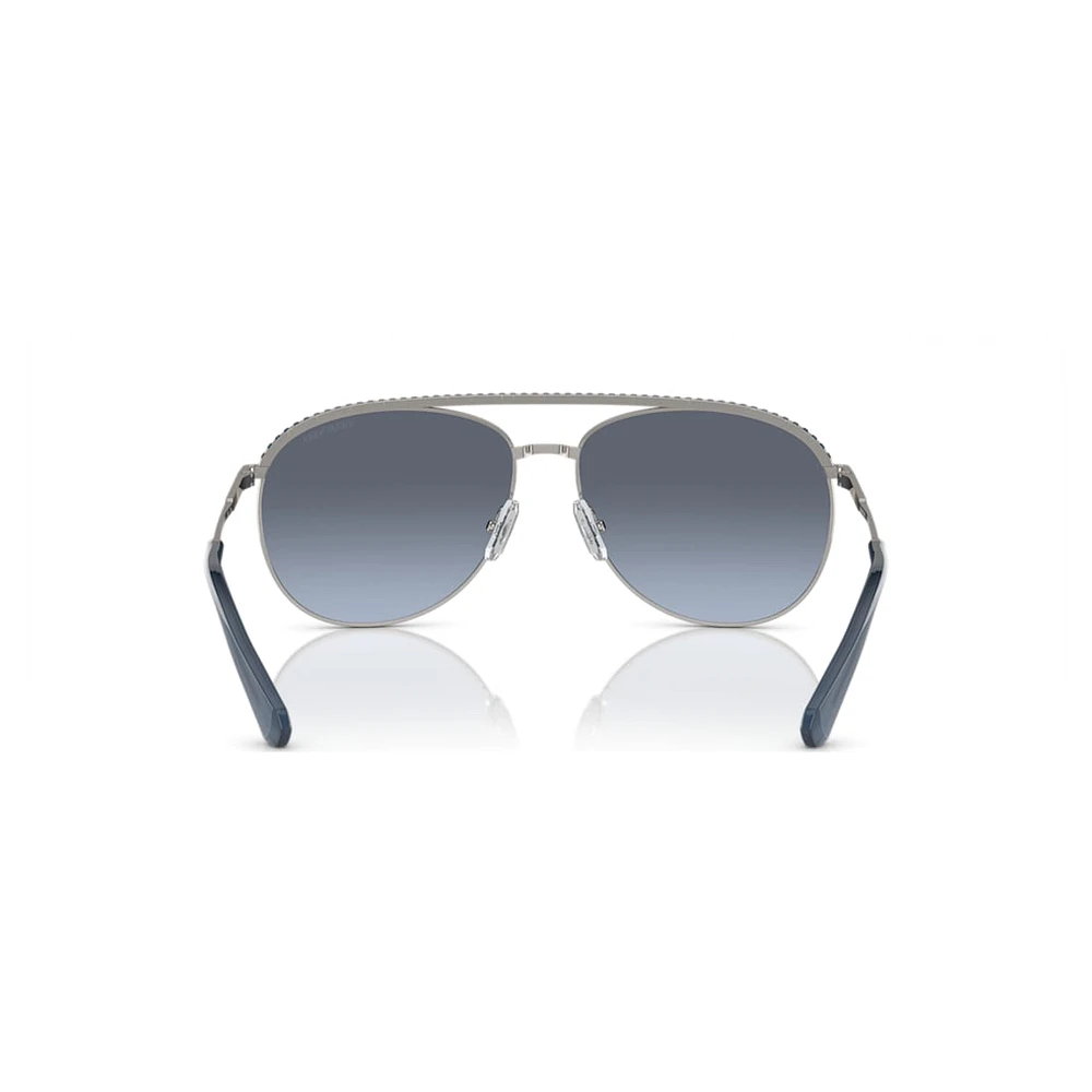 Sunglasses, Pilot shape, SK7005, Blue by SWAROVSKI