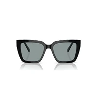 Sunglasses, Square shape, SK6013, Black by SWAROVSKI