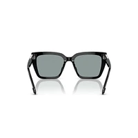 Sunglasses, Square shape, SK6013, Black by SWAROVSKI