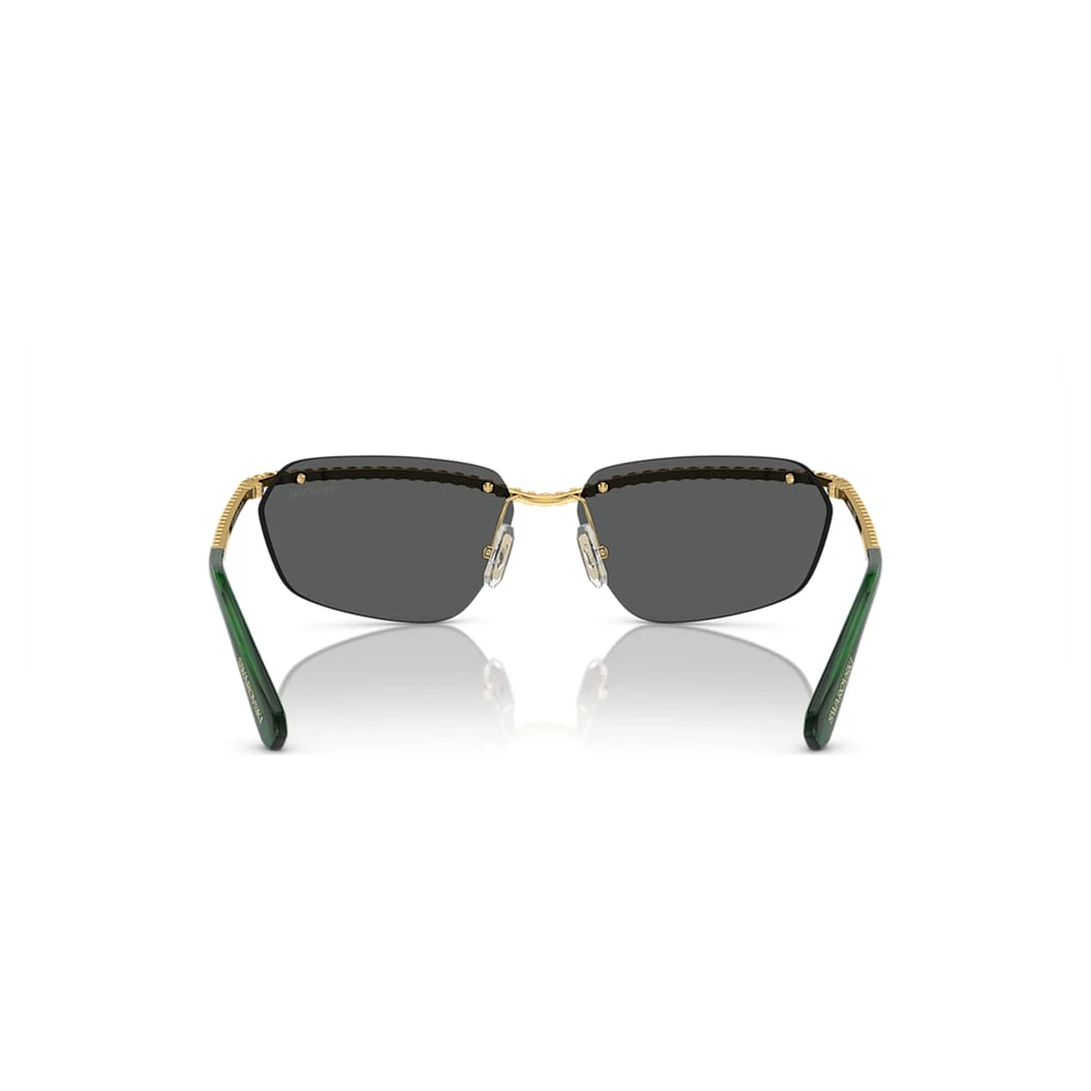 Sunglasses, Rectangular shape, SK7001, Black by SWAROVSKI