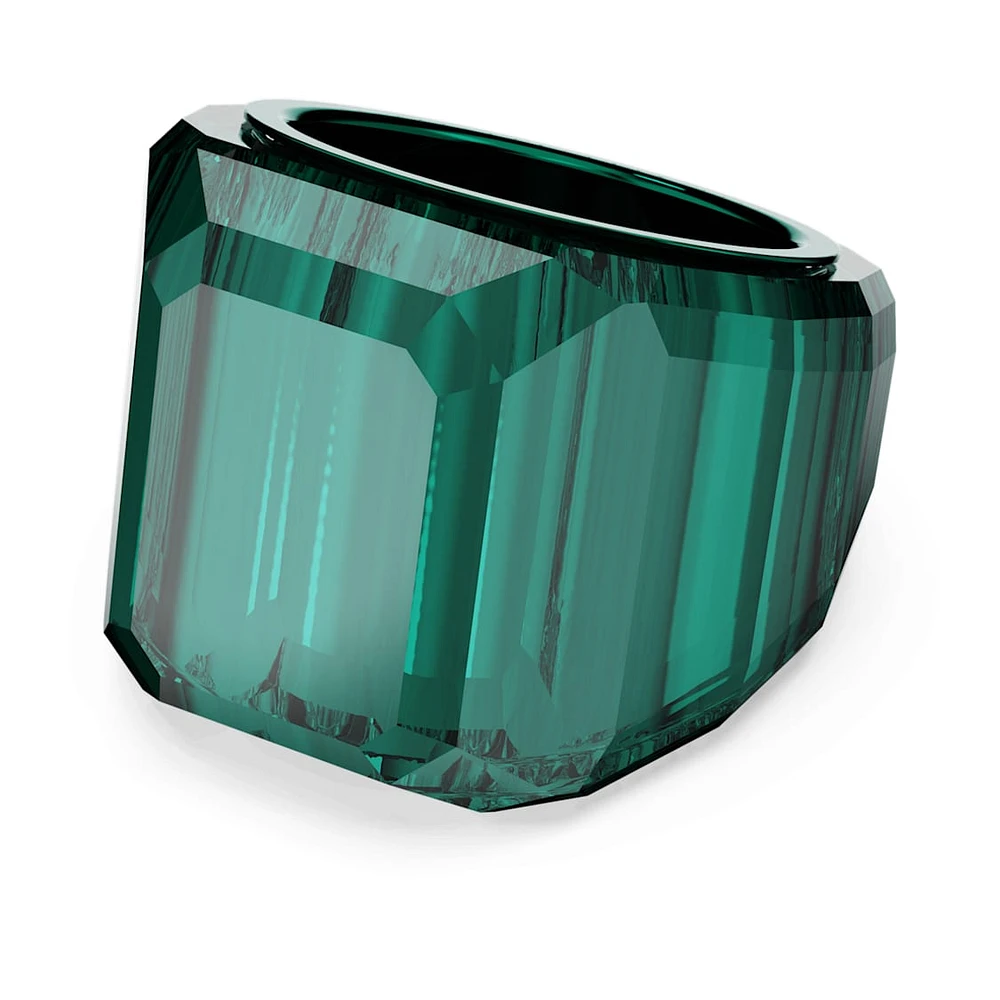 Lucent cocktail ring, Green by SWAROVSKI