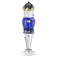 Holiday Cheers Nutcracker, Blue by SWAROVSKI