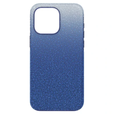 High smartphone case, Colour gradient, iPhone® 15 Pro Max, Blue by SWAROVSKI
