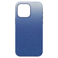 High smartphone case, Colour gradient, iPhone® 15 Pro Max, Blue by SWAROVSKI