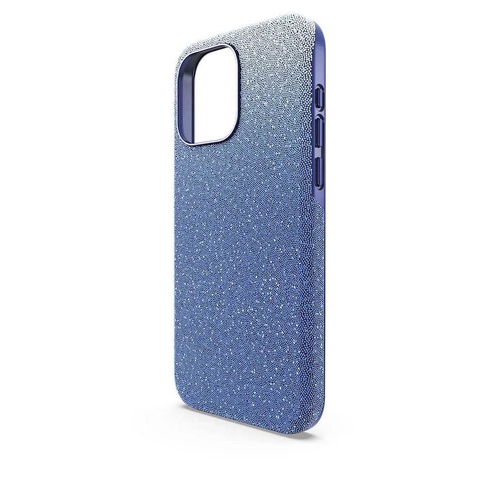 High smartphone case, Colour gradient, iPhone® 15 Pro Max, Blue by SWAROVSKI