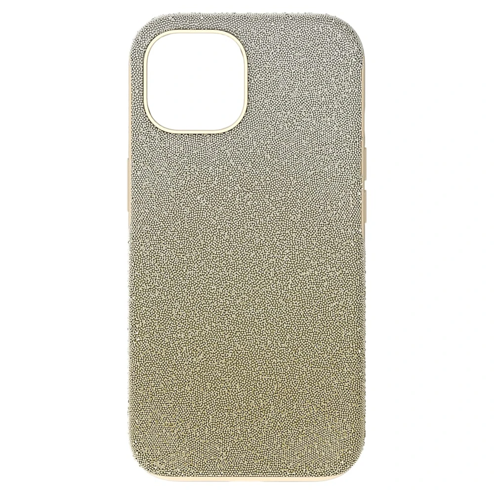 High smartphone case, Color gradient, iPhone® 15, Gold tone by SWAROVSKI