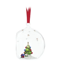 Holiday Cheers Tree and Gifts Ball Ornament by SWAROVSKI