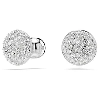 Meteora set, White, Rhodium plated by SWAROVSKI