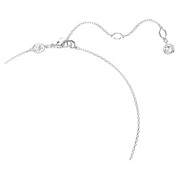 Meteora pendant, White, Rhodium plated by SWAROVSKI
