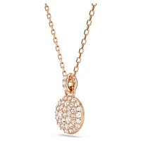 Meteora set, White, Rose gold-tone plated by SWAROVSKI