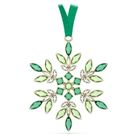 Gema Holiday Ornament, Green by SWAROVSKI