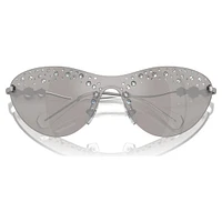 Sunglasses, Mask, Silver Tone by SWAROVSKI