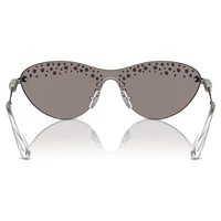 Sunglasses, Mask, Silver Tone by SWAROVSKI