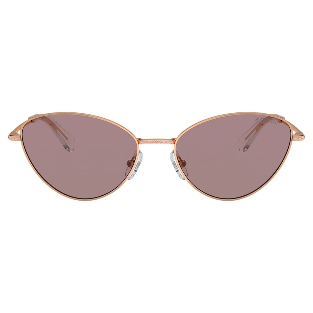 Sunglasses, Cat-Eye shape, SK7014, Purple by SWAROVSKI