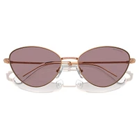 Sunglasses, Cat-Eye shape, SK7014, Purple by SWAROVSKI