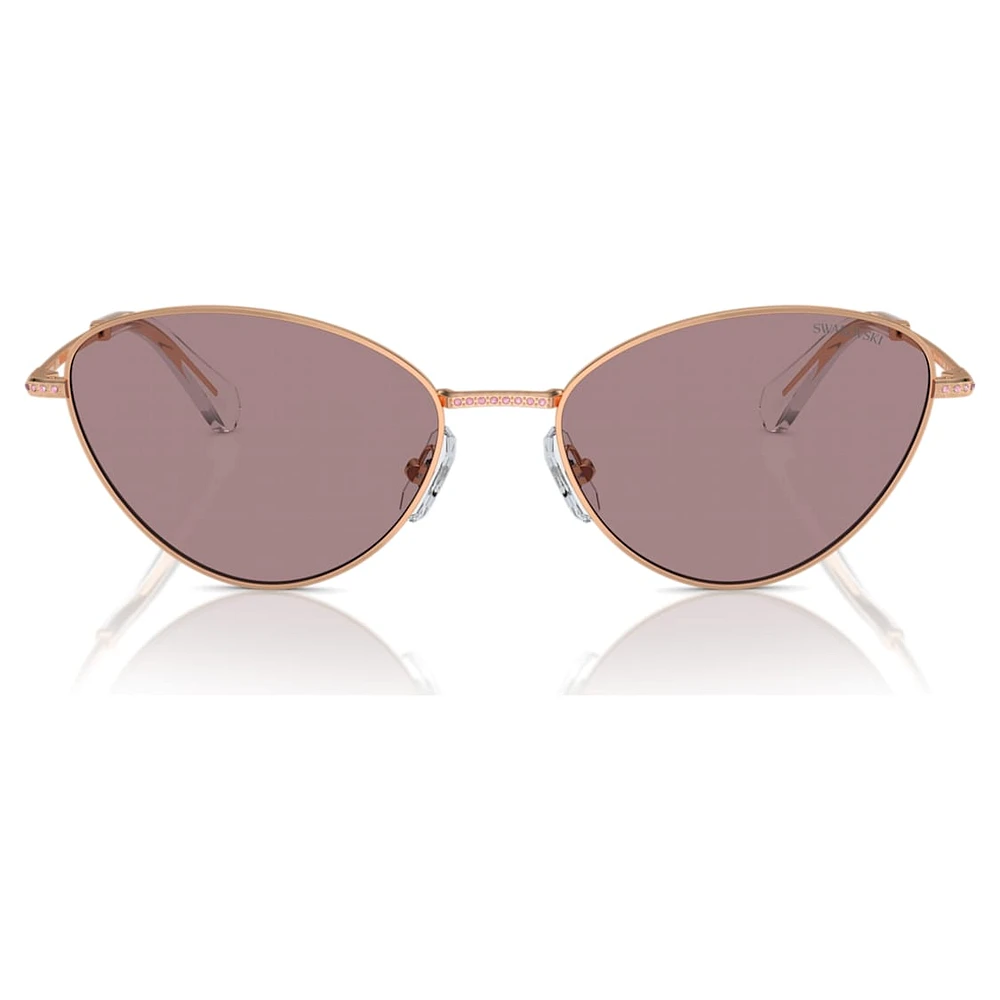 Sunglasses, Cat-Eye shape, SK7014, Purple by SWAROVSKI