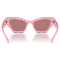 Sunglasses, Cat-Eye shape, Pink by SWAROVSKI