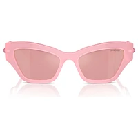 Sunglasses, Cat-Eye shape, Pink by SWAROVSKI