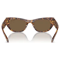 Sunglasses, Oval shape, SK6022, Brown by SWAROVSKI