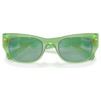 Sunglasses, Oval shape, SK6022, Green by SWAROVSKI