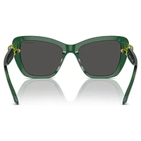 Sunglasses, Square shape, SK6018, Green by SWAROVSKI