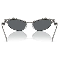 Sunglasses, Cat-Eye shape, SKU001, Silver Tone by SWAROVSKI