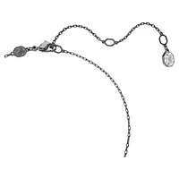 Sublima pendant, Round cut, Multicolored, Ruthenium plated by SWAROVSKI
