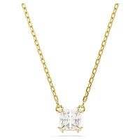 Stilla Attract pendant, Square cut, White