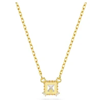 Stilla Attract pendant, Square cut, White