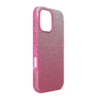High smartphone case, Colour gradient, iPhone® 16, Pink by SWAROVSKI