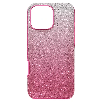 High smartphone case, Color gradient, iPhone® 16 Pro Max, Pink by SWAROVSKI