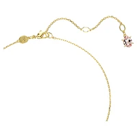 Gema pendant, Mixed cuts, Multicolored, Gold-tone plated by SWAROVSKI